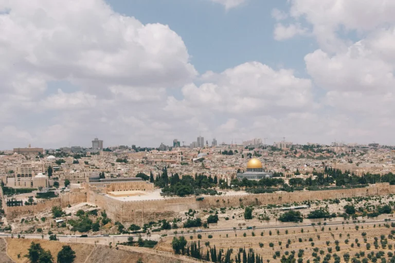Skyline of Jerusalem - Holy Churches Prayer